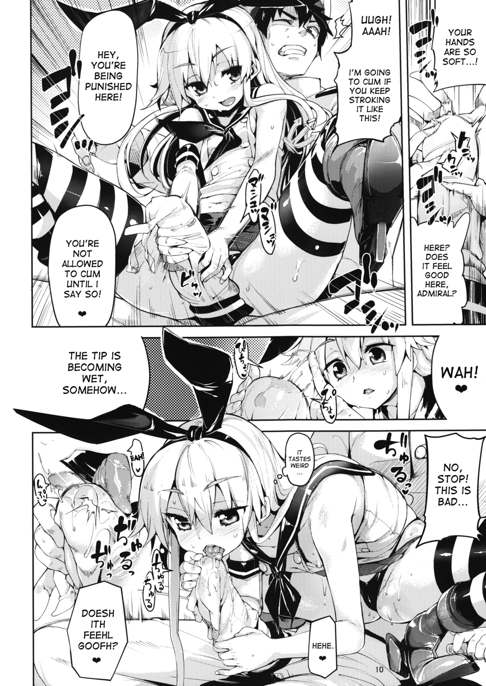 Hentai Manga Comic-Koi Suru Shimakaze-chan To Hentai Teitoku-Read-9